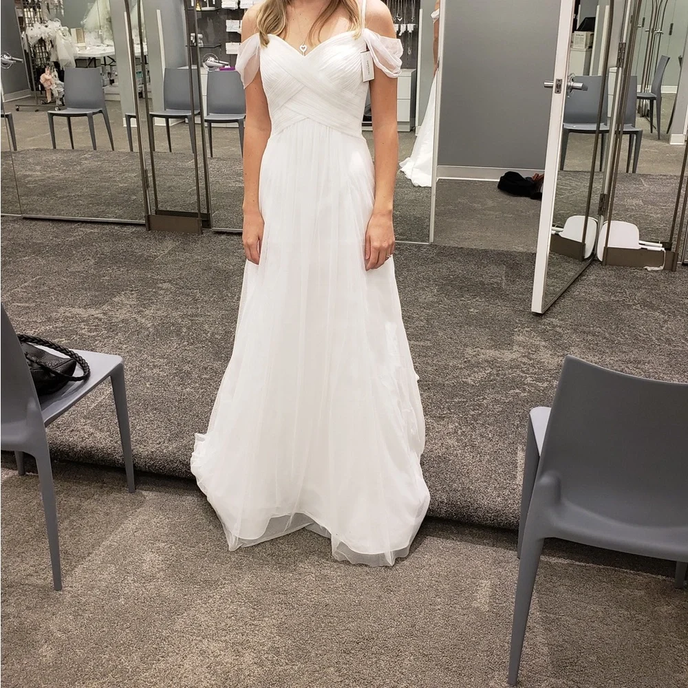 David’s Bridal brand new (with tags) wedding gown. - Picture 2 of 2